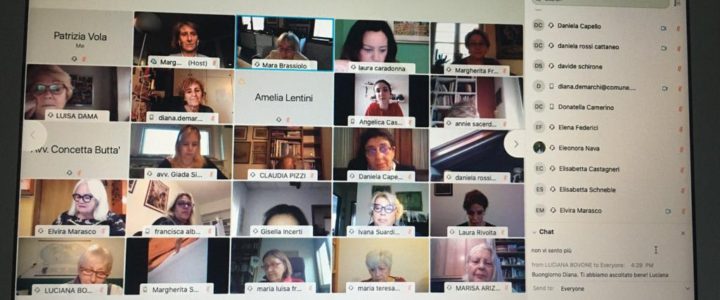 Intervento del nostro club all’incontro con la Delegazione Italiana al W20