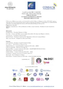 La rappresentante dello ZC Milano Sant'Ambrogio presso la Consulta Femminile Milanese terrà la relazione conclusiva all'incontro con il Board del W20 Italiano